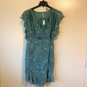 Anthropologie | Osuna Butterfly Wrap Tunic